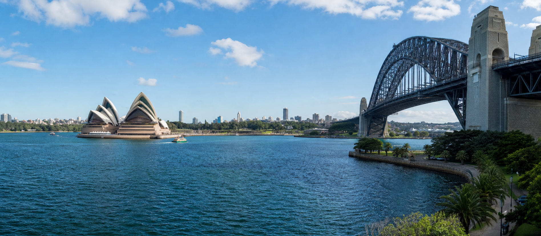 Sydney Opera House, a landmark associated with Australia