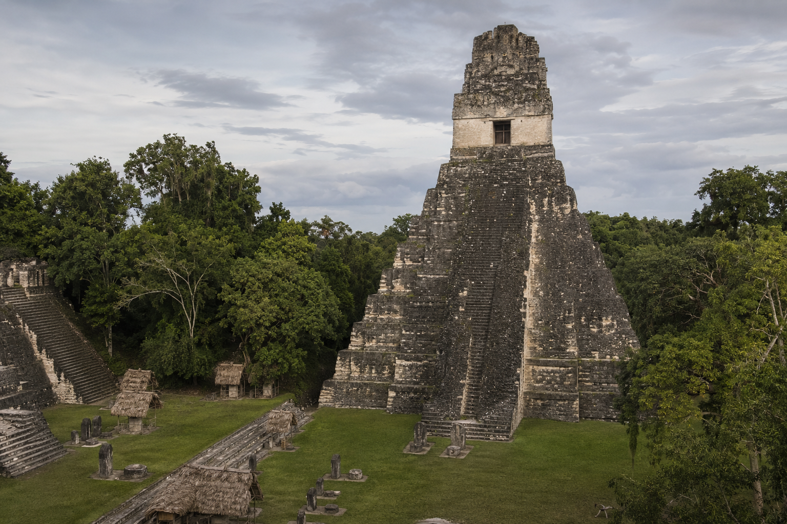 Tikal, a landmark associated with Guatemala