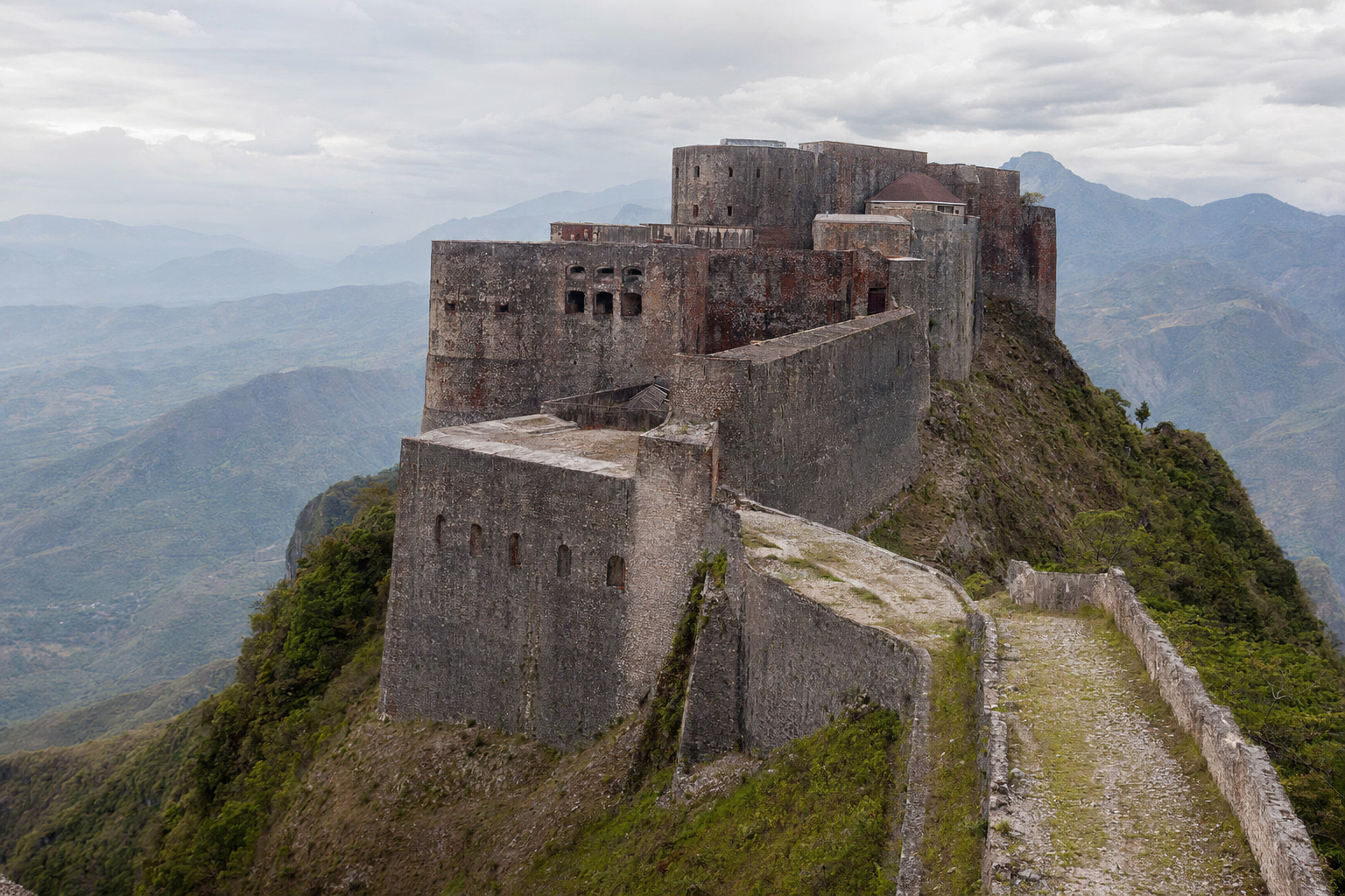 Citadelle Laferriere, a landmark associated with Haiti