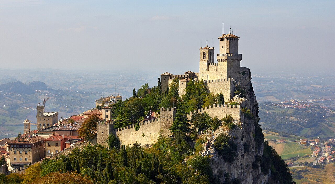 Guaita Tower, a landmark associated with San Marino