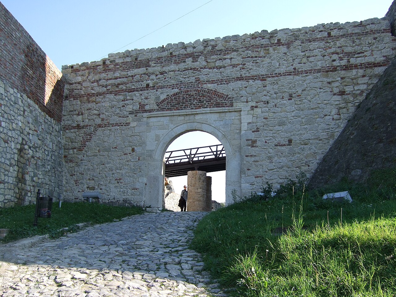 Belgrade Fortress, a landmark associated with Serbia