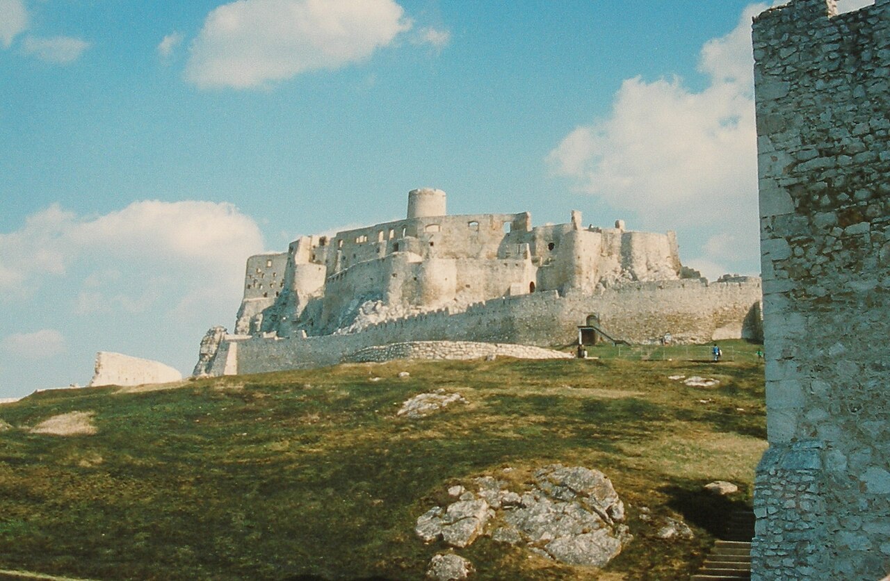 Spis Castle, a landmark associated with Slovakia