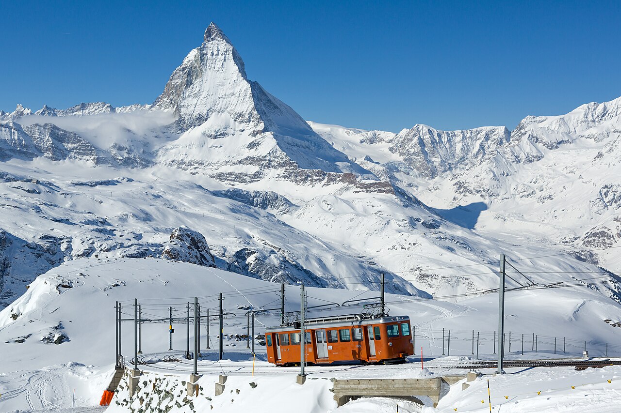 Matterhorn, a landmark associated with Switzerland