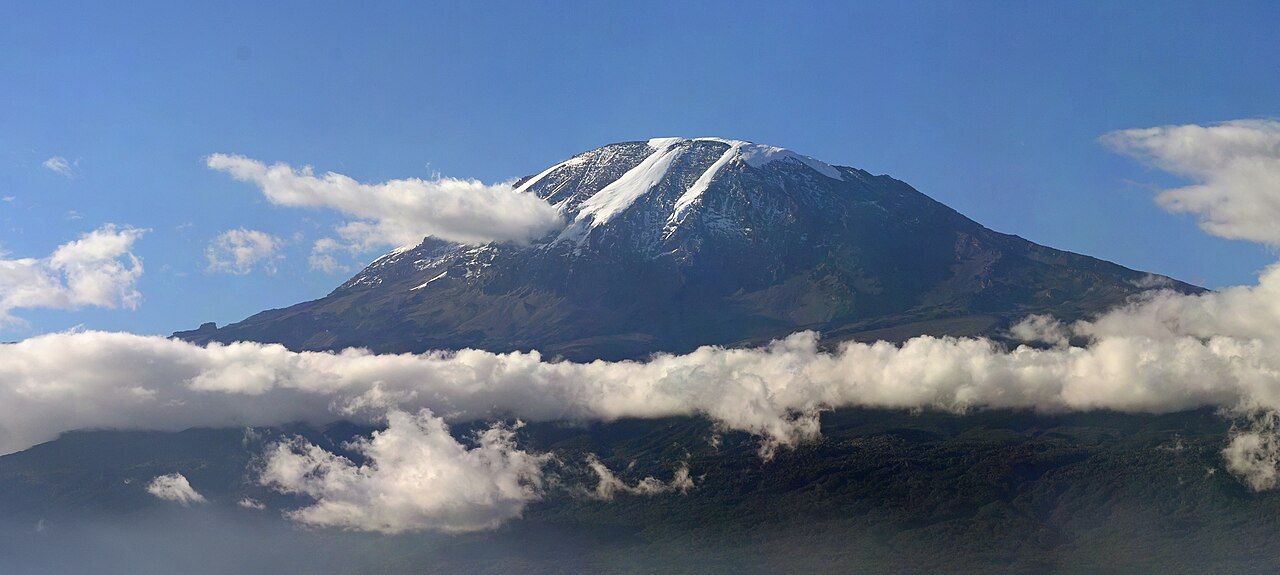 Mount Kilimanjaro, a landmark associated with Tanzania